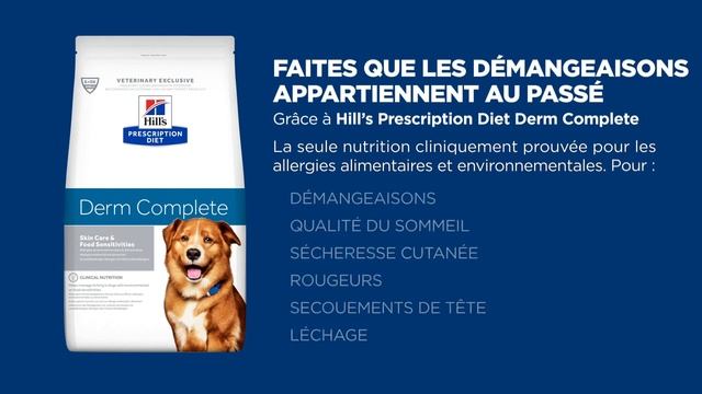 Hill's Prescription Diet Derm Complete faites que les démangeaisons appartiennent au passé ! смотреть онлайн
