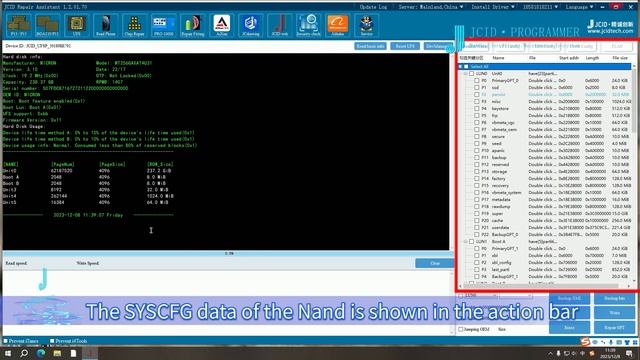 JCID U15 UFS Programmer For Android BGA 153/254/297 Nand Reading And Writing смотреть онлайн
