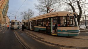 Санкт Петербург Трамвай Частичные маршруты 16, 25, 3