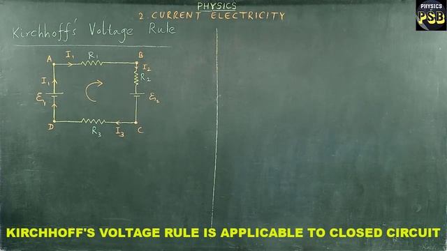 Kirchhoff's Voltage Rule | Illustration | Class 12 Physics смотреть онлайн