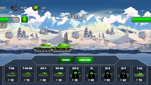 Tank Attack 5 : New Update - Base Defense - Best Level смотреть онлайн
