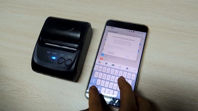 Cómo conectar 58mm Mini impresora con Andriod teléfono IMP006 смотреть онлайн