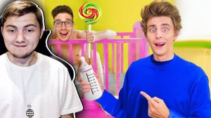 А4 ► СЕРЕГА А4 Стал РЕБЕНКОМ на 24 Часа ! - Реакция