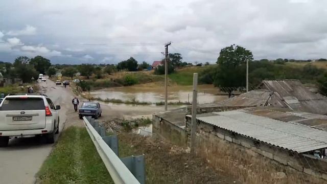 Крым с.Войково 17.06.21 г. дождик и последствия смотреть онлайн