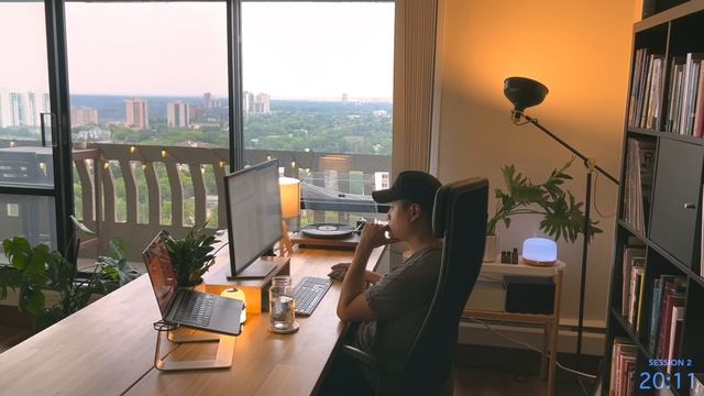 3 часа StudyWithMe - Dynamic Thunderstorm - Pomodoro 50/10