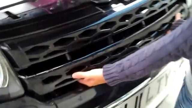 Range Rover Evoque RED front grille upgrade смотреть онлайн