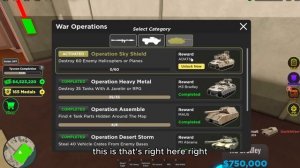 New ADATS Anti Air Tank! | Roblox War Tycoon