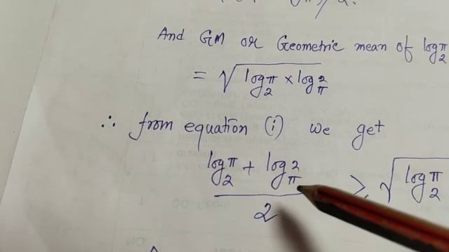 Show that log pi base two +log2 base pi greater than 2 смотреть онлайн