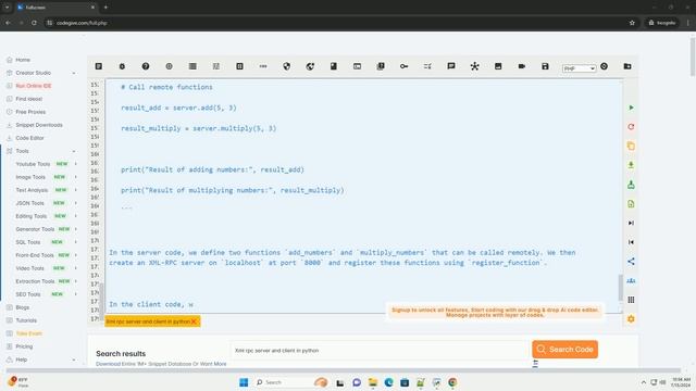 Xml rpc server and client in python смотреть онлайн