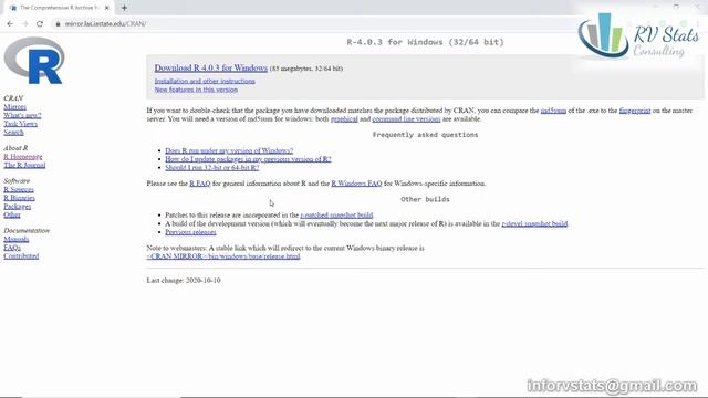 0.1 Install R from zero | statistical and data science and analysis course in R Rstudio смотреть онлайн