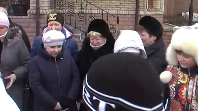 Как на Крещение мы купались Алчевск 2016 смотреть онлайн