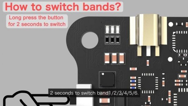 How to UnlockLock TX800 and Switch Channels/Bands?