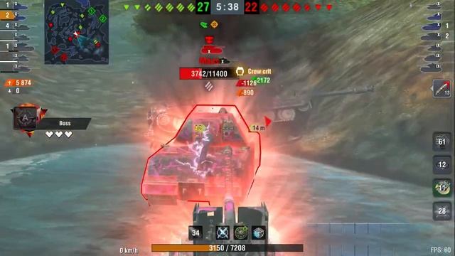 Big Boss Mode is Funny - World of Tanks Blitz смотреть онлайн