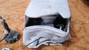 ЛОБОВОЕ СТОЛКНОВЕНИЕ БУХАНКИ и ГАЗЕЛИ из ПЛАСТИЛИНА! ФИНАЛ ЛОБ в ЛОБ/ГАЗ VS УАЗ!