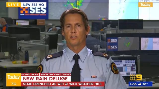 Millions in firing line as major rain event sweeps across NSW | 9 News Australia смотреть онлайн