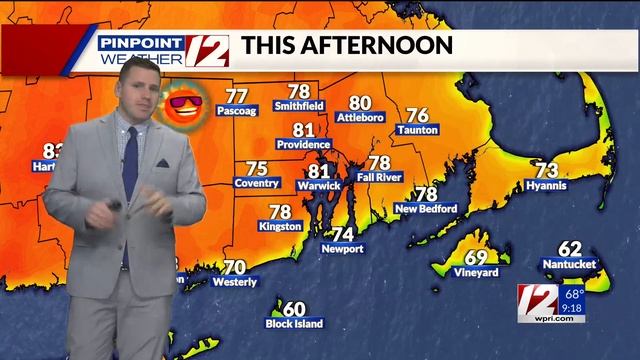 WPRI 12 Weather Forecast 6/1/24: Sunny, Warm This Weekend смотреть онлайн