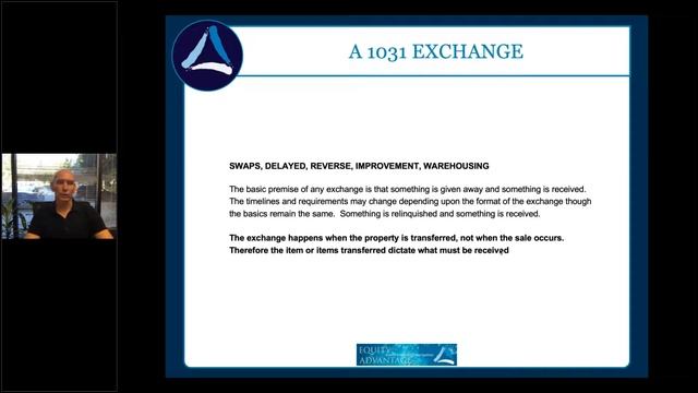 The 1031 Exchange Bootcamp WEBINAR смотреть онлайн