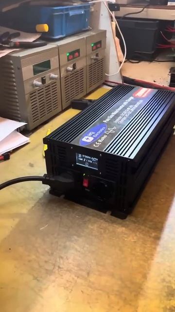 2000W Pure Sine Wave Power Inverters (charge&UPS) testing for HQ Electronics смотреть онлайн