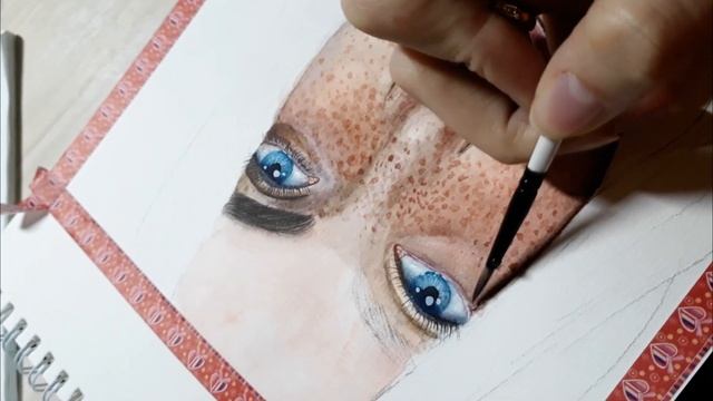 Акварельный портрет / watercolor portrait смотреть онлайн
