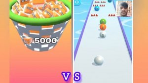 Jelly Run 2048 (vs) Ball Run Infinity - Gameplay Android (Freeplay, Max Level) New Update