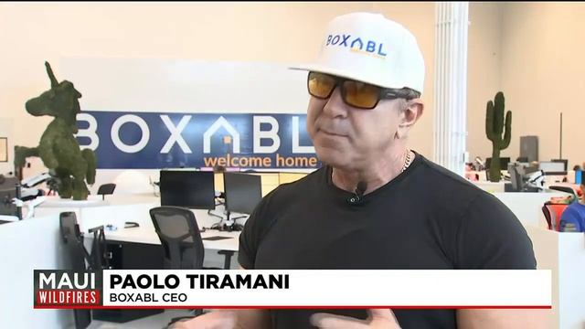 Las Vegas company sending tiny homes to Maui wildfire victims смотреть онлайн