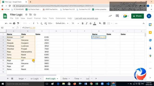 Google sheets filter multiple conditions in hindi смотреть онлайн