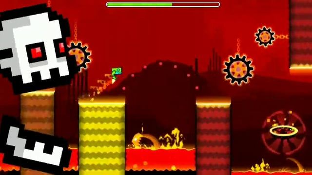 Прохожу 1 уровень Geometry Dash SubZero скучный видос смотреть онлайн