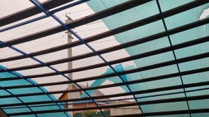 Навес для бассейна своими руками. Разбор ошибок...