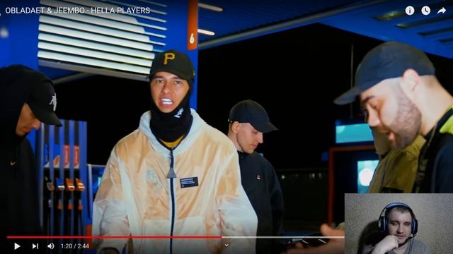 OBLADAET & JEEMBO - HELLA PLAYERS (ПОЖИЛАЯ РЕАКЦИЯ) смотреть онлайн