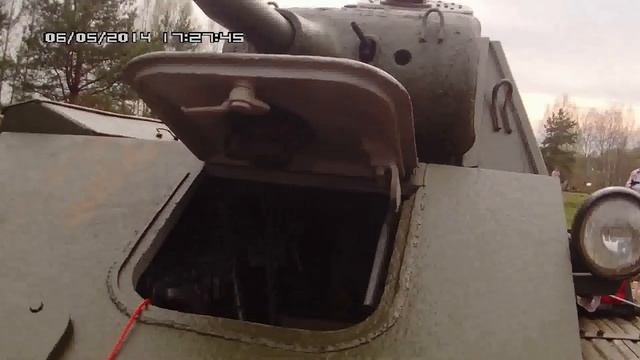 Заглянем в кабину танка Т-70 на Невском Пятачке