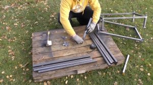 Стеллаж для хранения шин и колес без сварки. Соединить профиль без сварки .