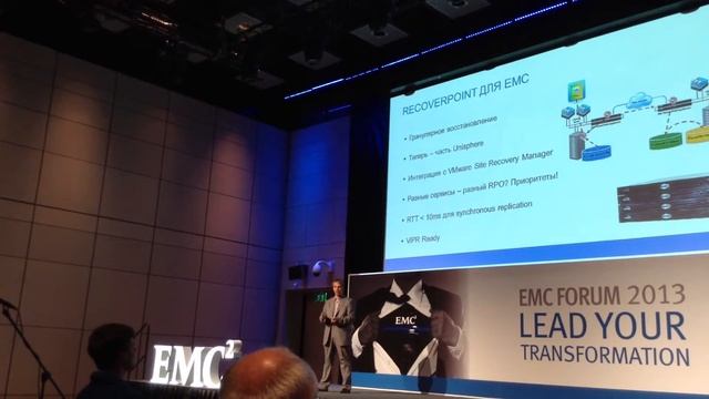 EMC ФОРУМ 2013: Выступление Александра Дьяконова - cистемного архитектора Green Solutions (4) смотреть онлайн