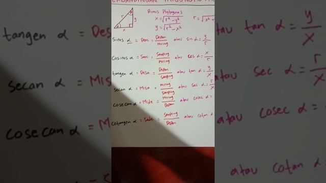 Perbandingan Trigonometri смотреть онлайн
