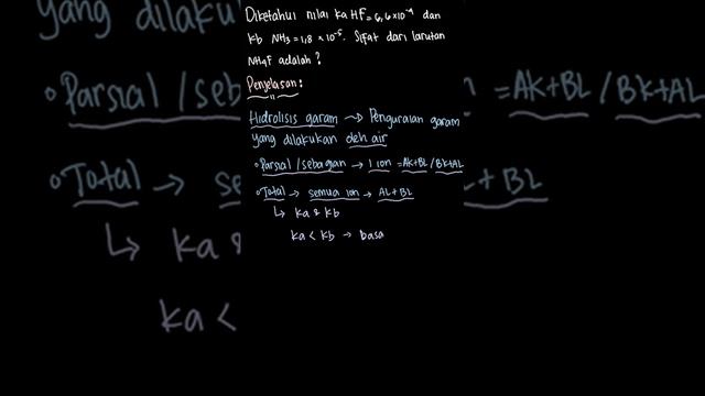 Diketahui nilai Ka HF = 6,6 × 10⁻⁴ dan Kb ... | Bupena Kimia Un | Kelas 11 | 6 | Kimia смотреть онлайн