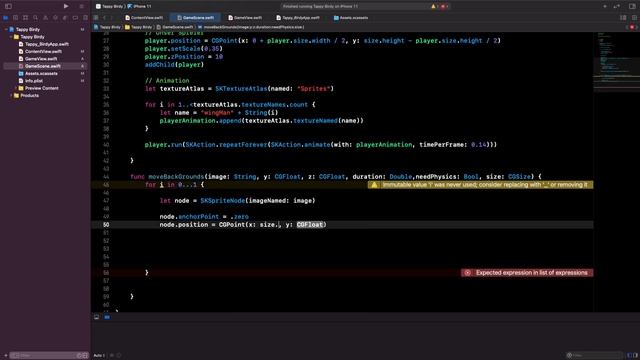 Flappy Bird Clone Part 2 - Animation with SpriteKit and SwiftUi смотреть онлайн