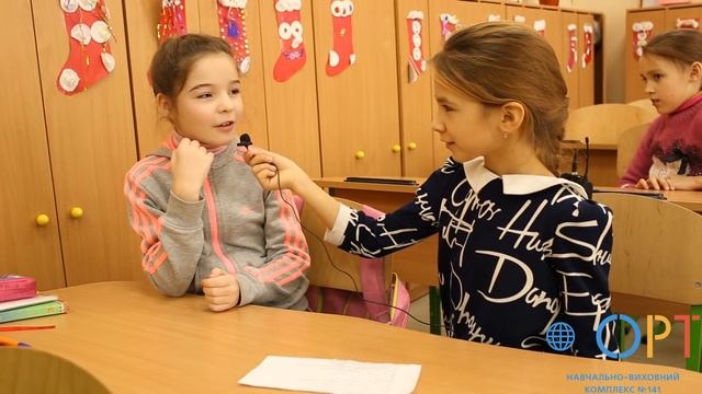 Новорічне привітання 2017 учнів НВК №141 "ОРТ" м. Києва смотреть онлайн