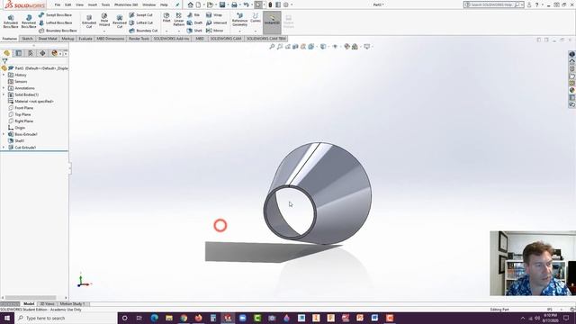 E24 Solidworks 2020 - Sheet Metal Cone - Old method смотреть онлайн
