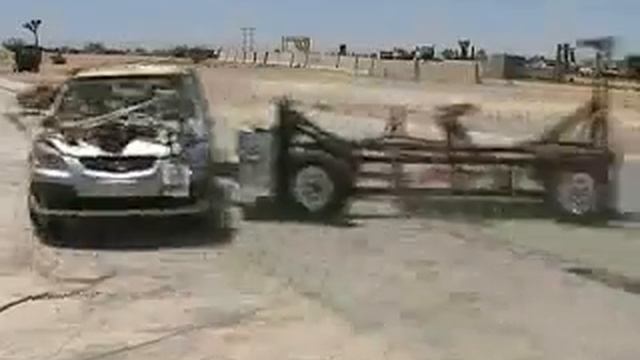 Crash Test of 2007 Kia Rio 4-DR. w/SAB смотреть онлайн