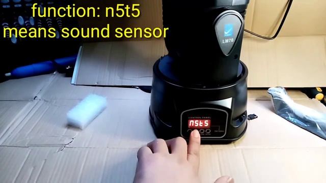 LM-70 Mini moving heads how to set. Fast mode(tagalog) смотреть онлайн
