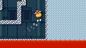 Lego Mario enters the Nintendo Switch - Super Mario World to save Princess Peach! #legomario