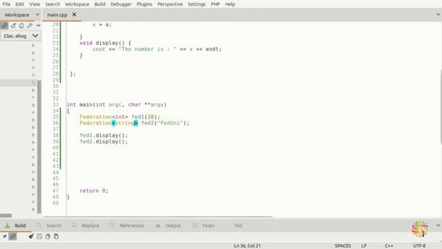 C++ Template Classes смотреть онлайн