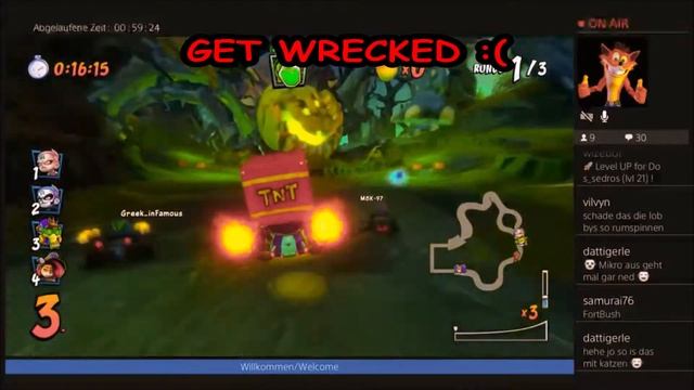 CTR NITRO FUELED : RANDOM FUNNY MOMENT`S VOL.5 SNEEK PEEK / VORSCHAU ;) смотреть онлайн