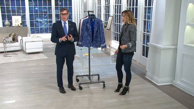 Joan Rivers Uptown Chic Boucle Jacket w/ Long Sleeves with Stacey Stauffer смотреть онлайн