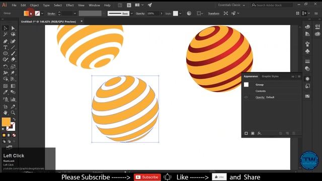 How to create 3d Sphere Logo in Adobe Illustrator смотреть онлайн