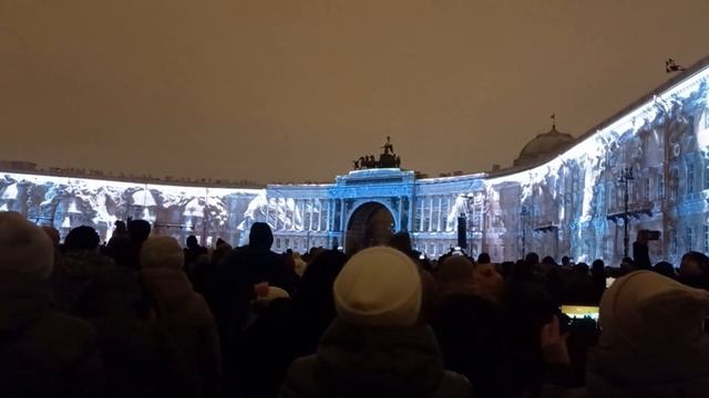 @Natalya Световое шоу 3D на Дворцовой 4 декабря. смотреть онлайн