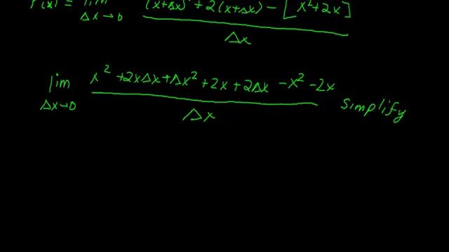 Finding Derivatives (Limit Process) Calculus I смотреть онлайн