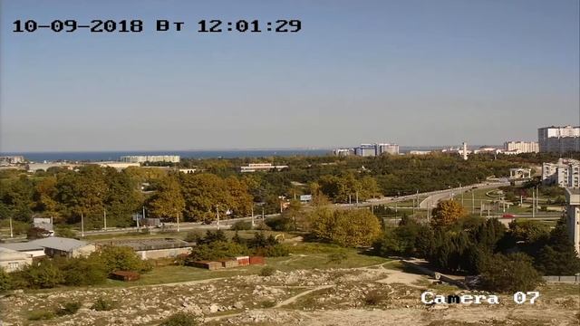 вид на площадь Неустроева.09 октября 2018 года смотреть онлайн