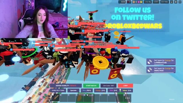 🔴LIVE ROBLOX BEDWARS UPDATE DAYY🔴 смотреть онлайн
