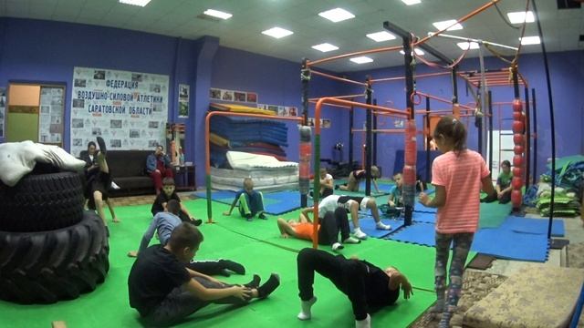 НаРодная ГимнАсТиКа 1077-1 в Клубе Воздушно-Силовой Атлетики. СКК "Вместе" смотреть онлайн