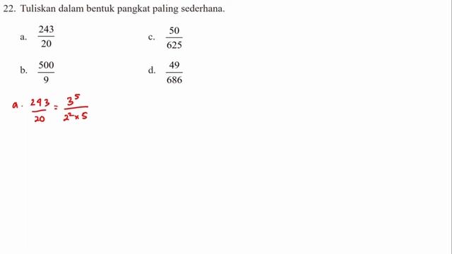 #11 Uji Kompetensi Perpangkatan dan Bentuk Akar Part 4 смотреть онлайн